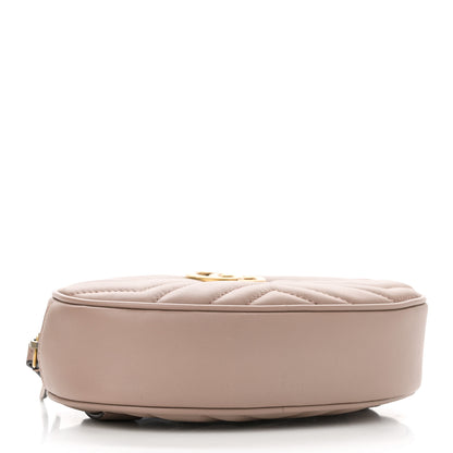 Gucci Calfskin Matelasse GG Marmont Belt Bag 85 34 Porcelain Rose 4 of 10