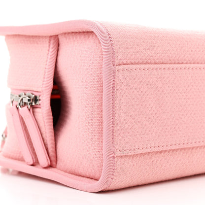 Chanel Canvas Deauville Small Bowling Bag Pink 9 of 10