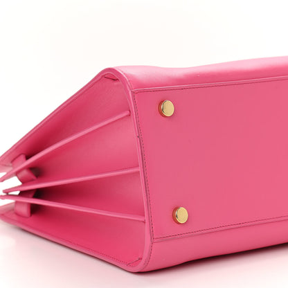 Saint Laurent Calfskin Small Sac De Jour Bubblegum 8 of 9