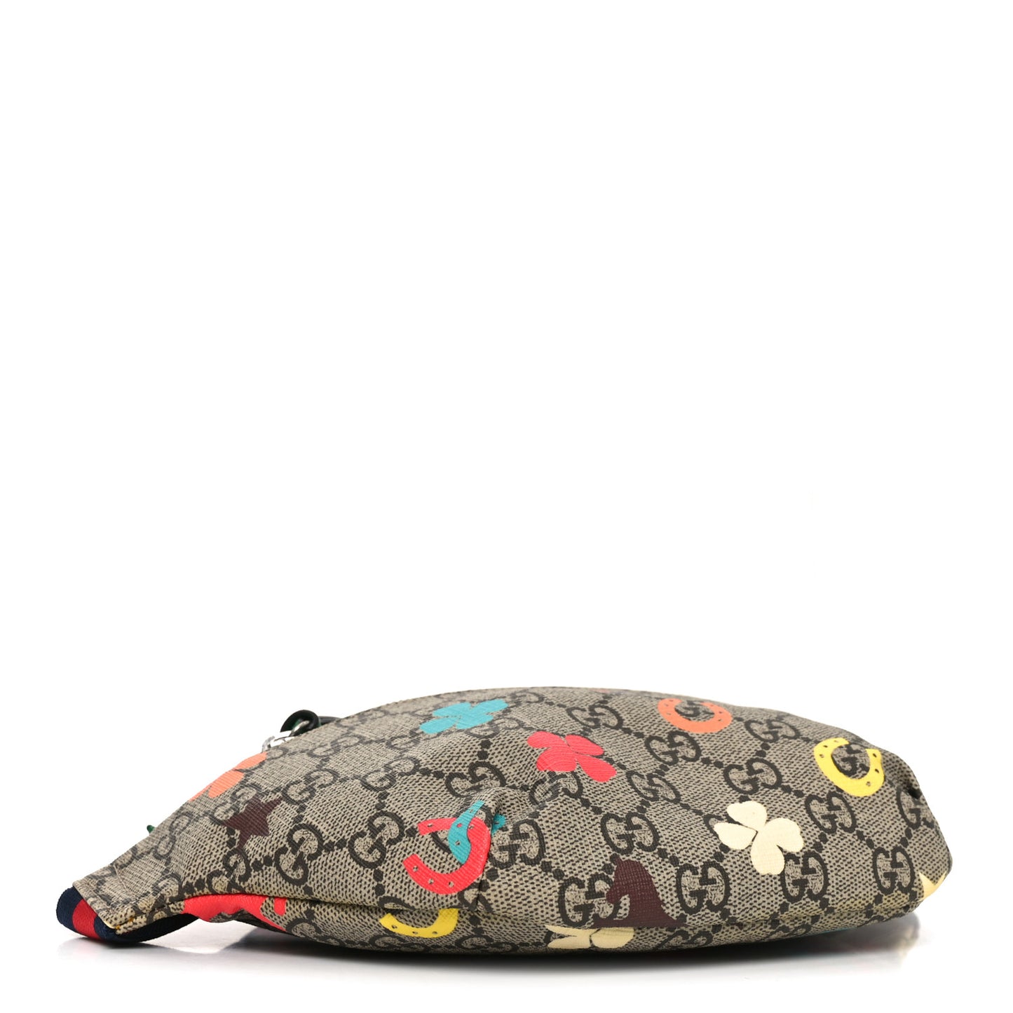 GG Supreme Monogram Ranch Childrens Belt Bag Multicolor