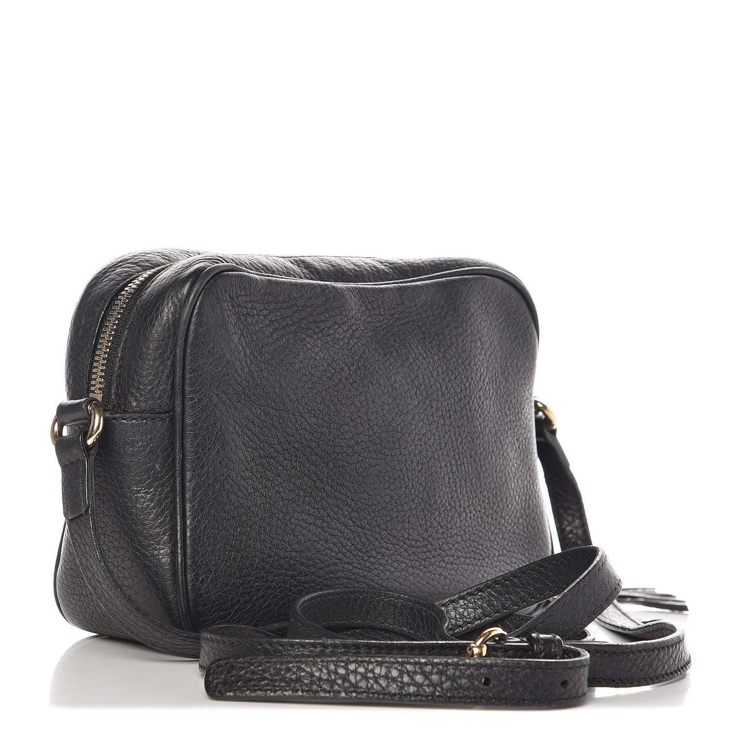 Gucci Pebbled Calfskin Small Soho Disco Bag Black 3 of 10