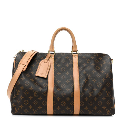 Louis Vuitton Monogram Keepall Bandouliere 45 1 of 19