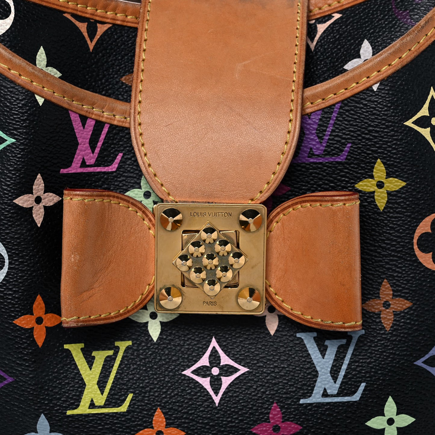 Monogram Multicolor Annie GM Black