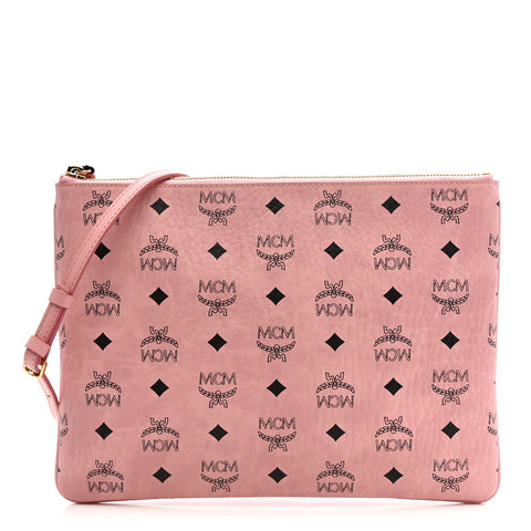 Visetos Medium Crossbody Pouch Soft Pink