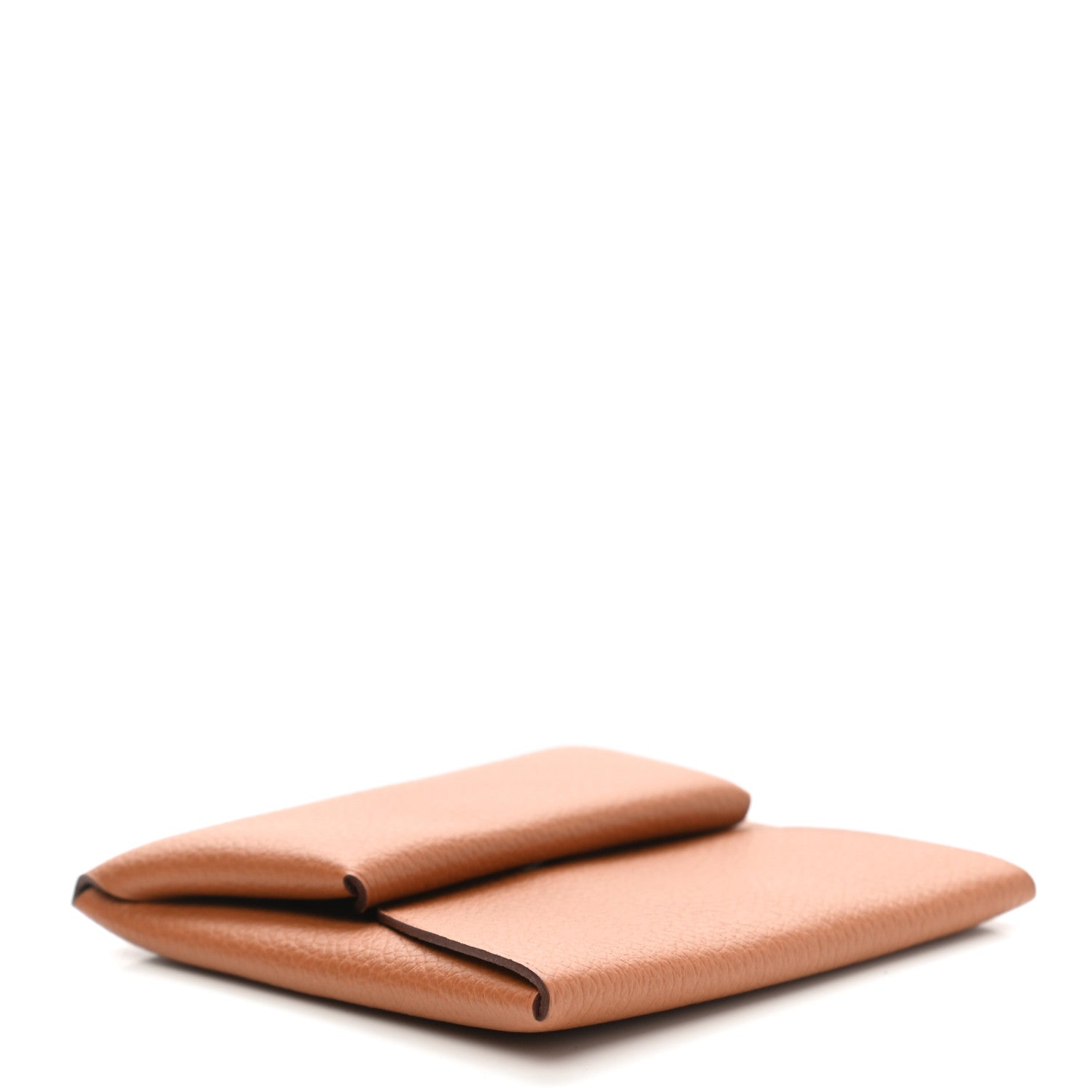 Hermes Evercolor Bastia Verso Coin Purse Gold Beige De Weimar 4 of 8