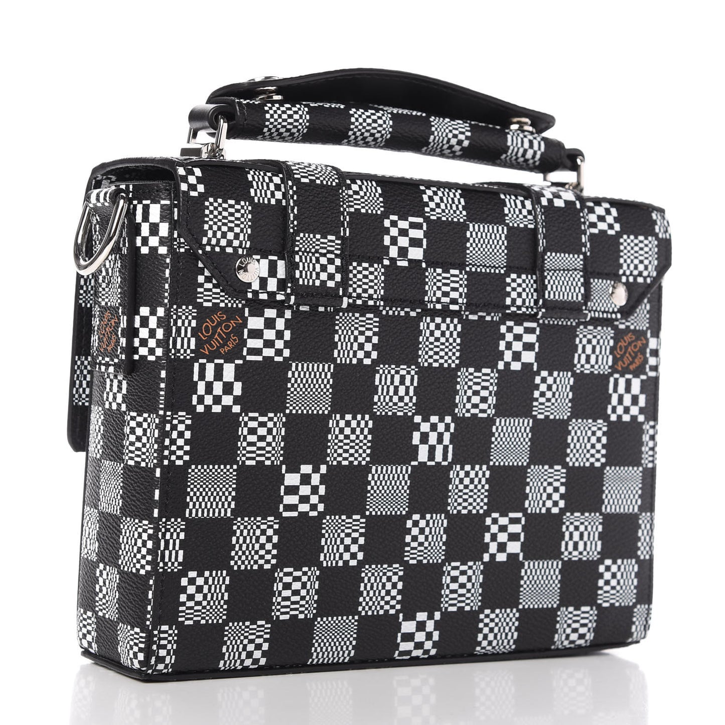 Damier Distorted Flap Soft Trunk Messenger