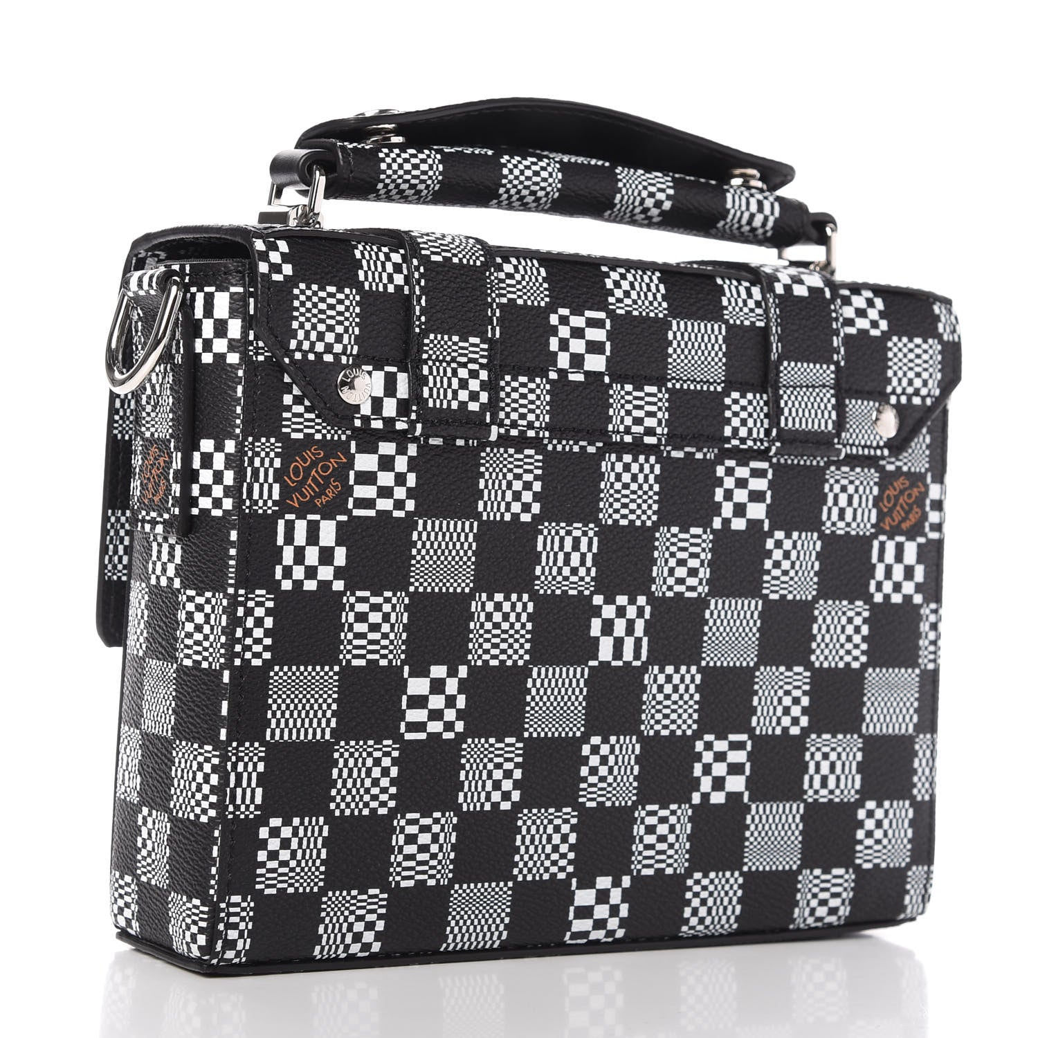 Louis Vuitton Damier Distorted Flap Soft Trunk Messenger 3 of 9