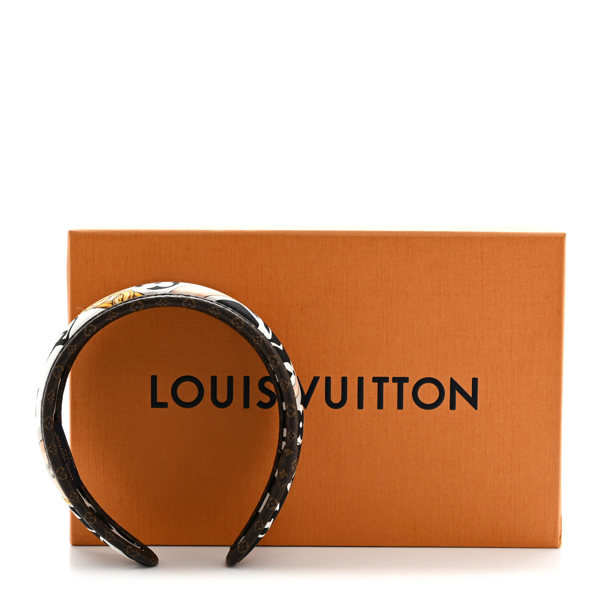 Monogram Be Mindful Headband White