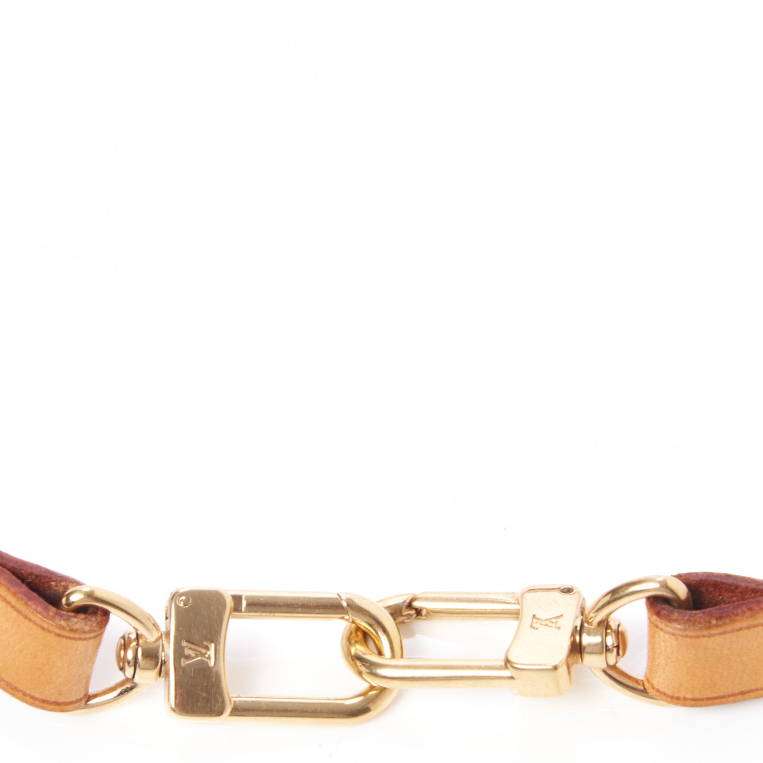 Louis Vuitton Vachetta 12mm Long Shoulder Strap VVN 4 of 5