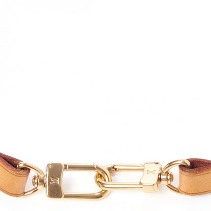 Louis Vuitton Vachetta 12mm Long Shoulder Strap VVN 4 of 5