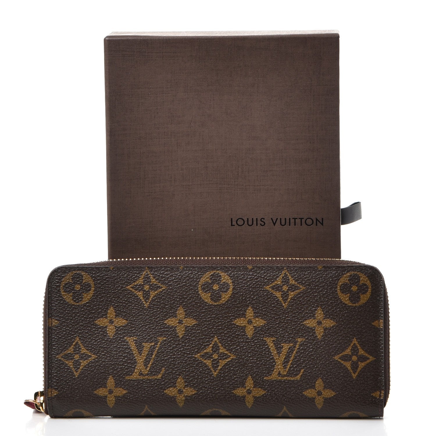 Louis Vuitton Monogram Clemence Wallet Fuchsia 8 of 8