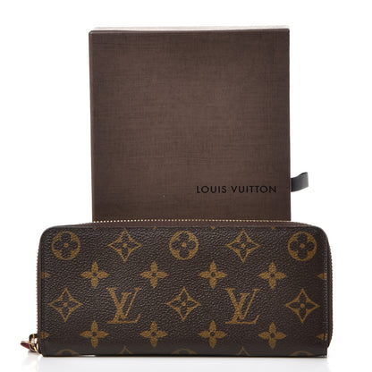 Louis Vuitton Monogram Clemence Wallet Fuchsia 8 of 8