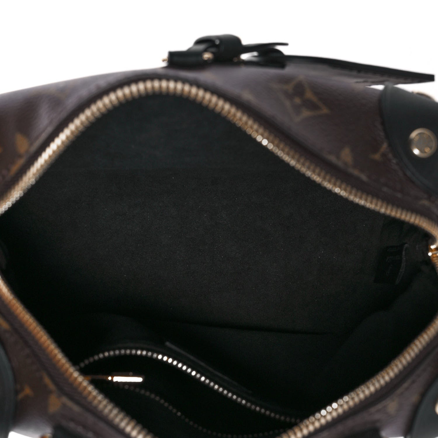 Louis Vuitton Monogram Petite Malle Souple Black 4 of 8