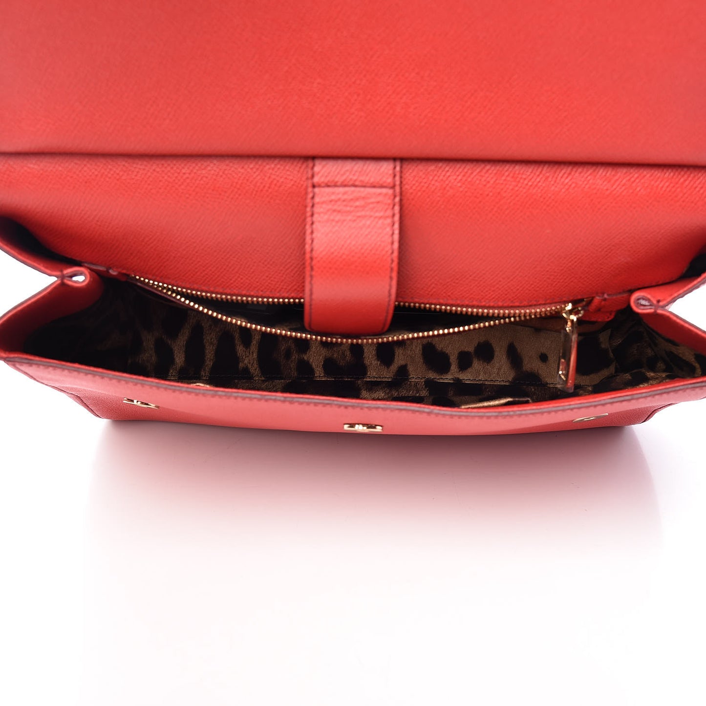 Dauphine Large Miss Sicily Satchel Rosso