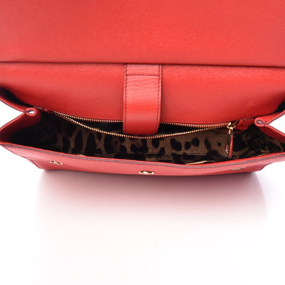Dolce & Gabbana Dauphine Large Miss Sicily Satchel Rosso 5 of 8