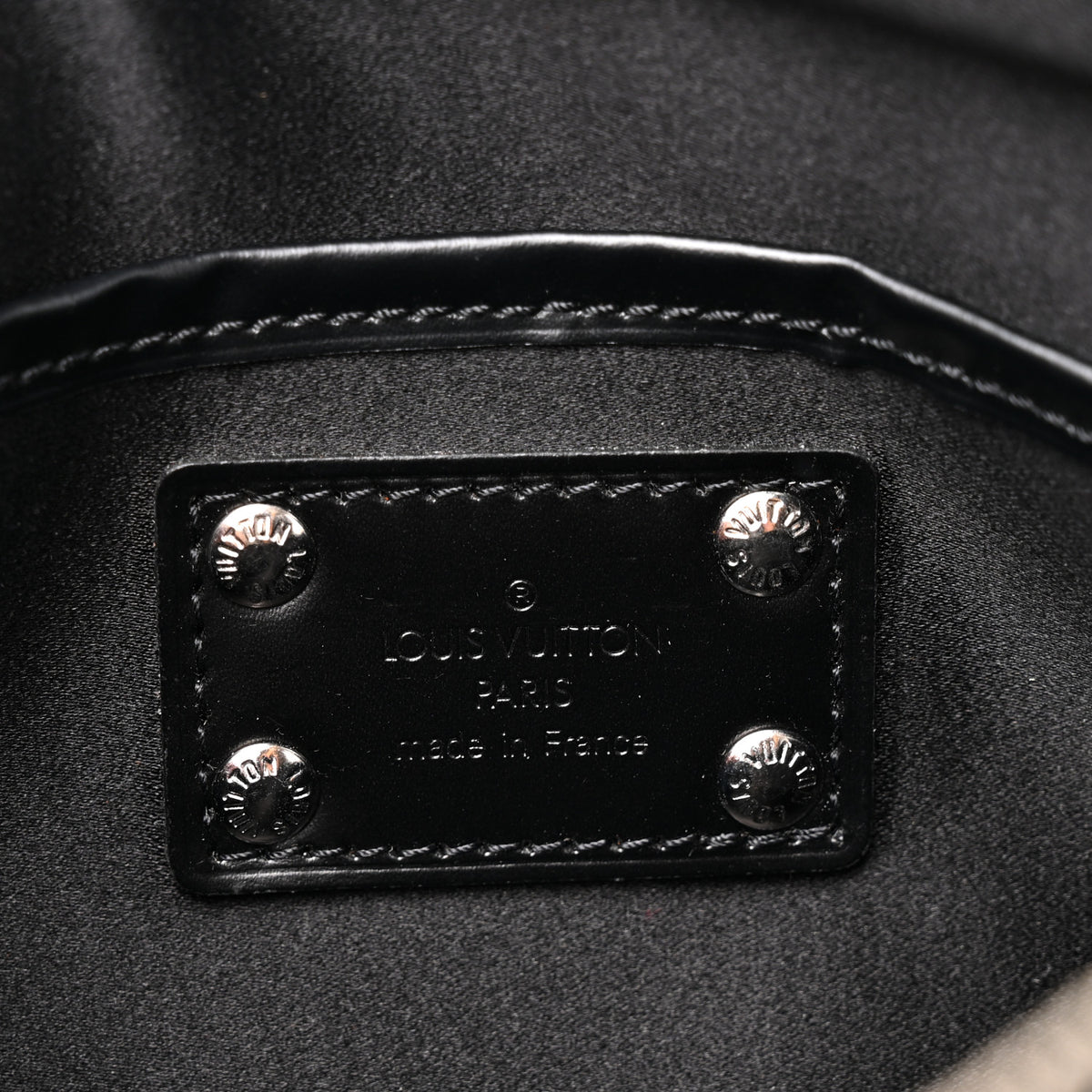Satin Mini Monogram Conte De Fees Pochette Black
