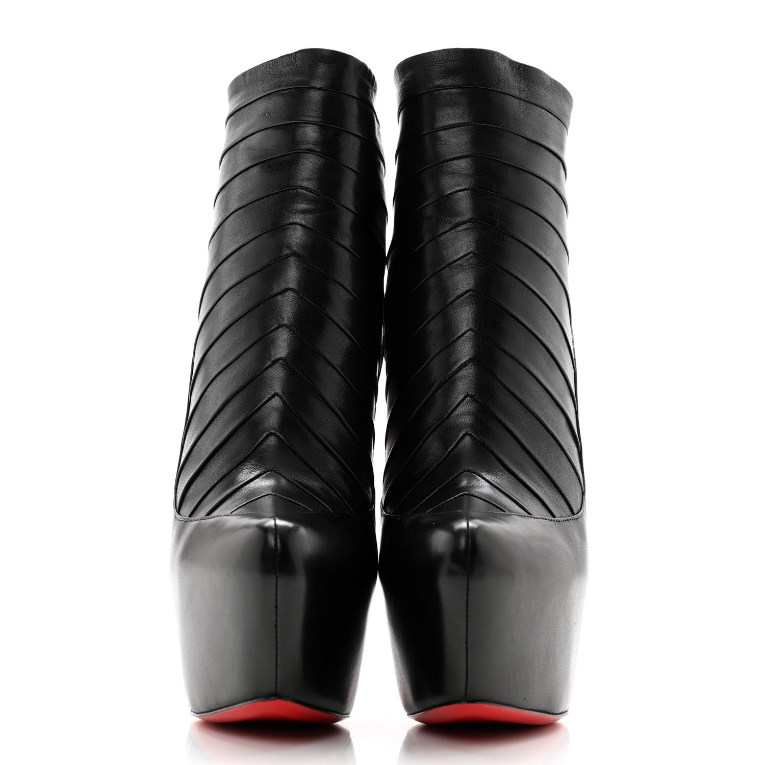 Christian Louboutin Nappa Amor 160 Platform Ankle Booties 40 Black 2 of 8