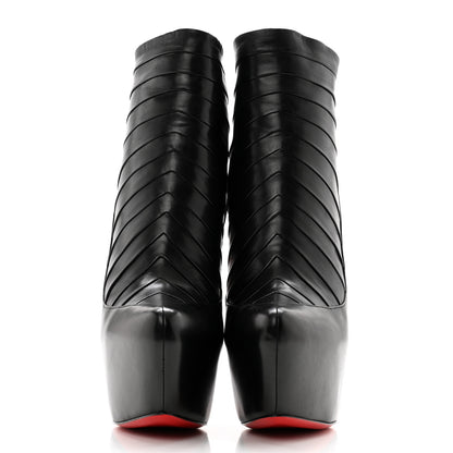 Christian Louboutin Nappa Amor 160 Platform Ankle Booties 40 Black 2 of 8
