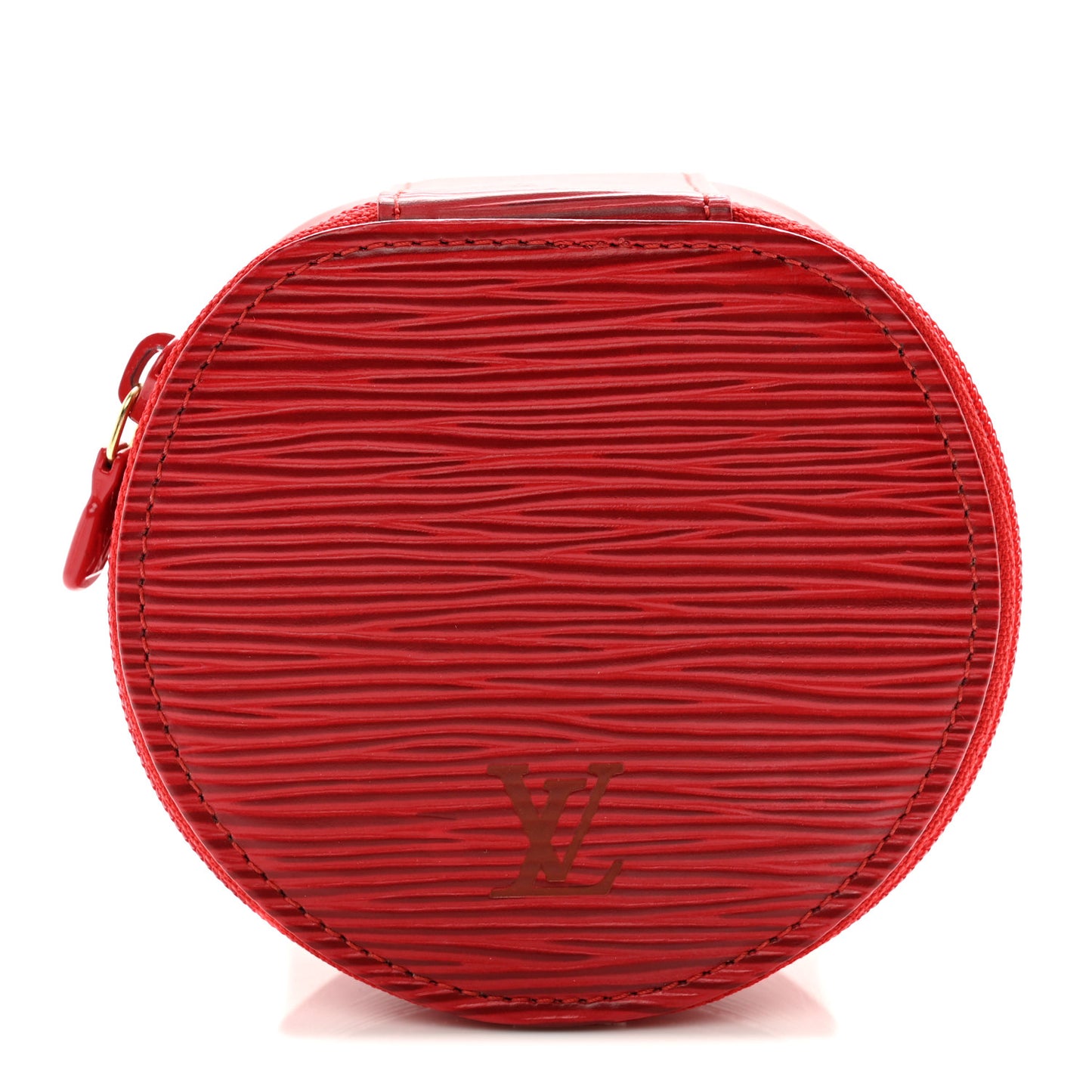 Epi Ecrin Bijoux 10cm Jewelry Box Case Red