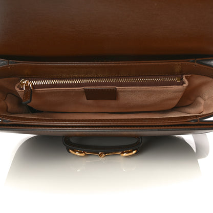 Gucci Azalea Calfskin Horsebit 1955 Shoulder Bag Brown Sugar 5 of 9