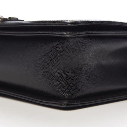 Chanel Caviar Quilted New Medium Boy Flap Black 10 of 11