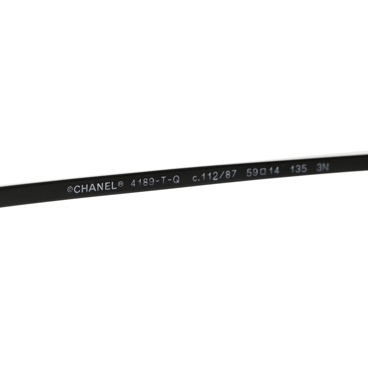 Aviator CC Sunglasses 4189-T-Q Black