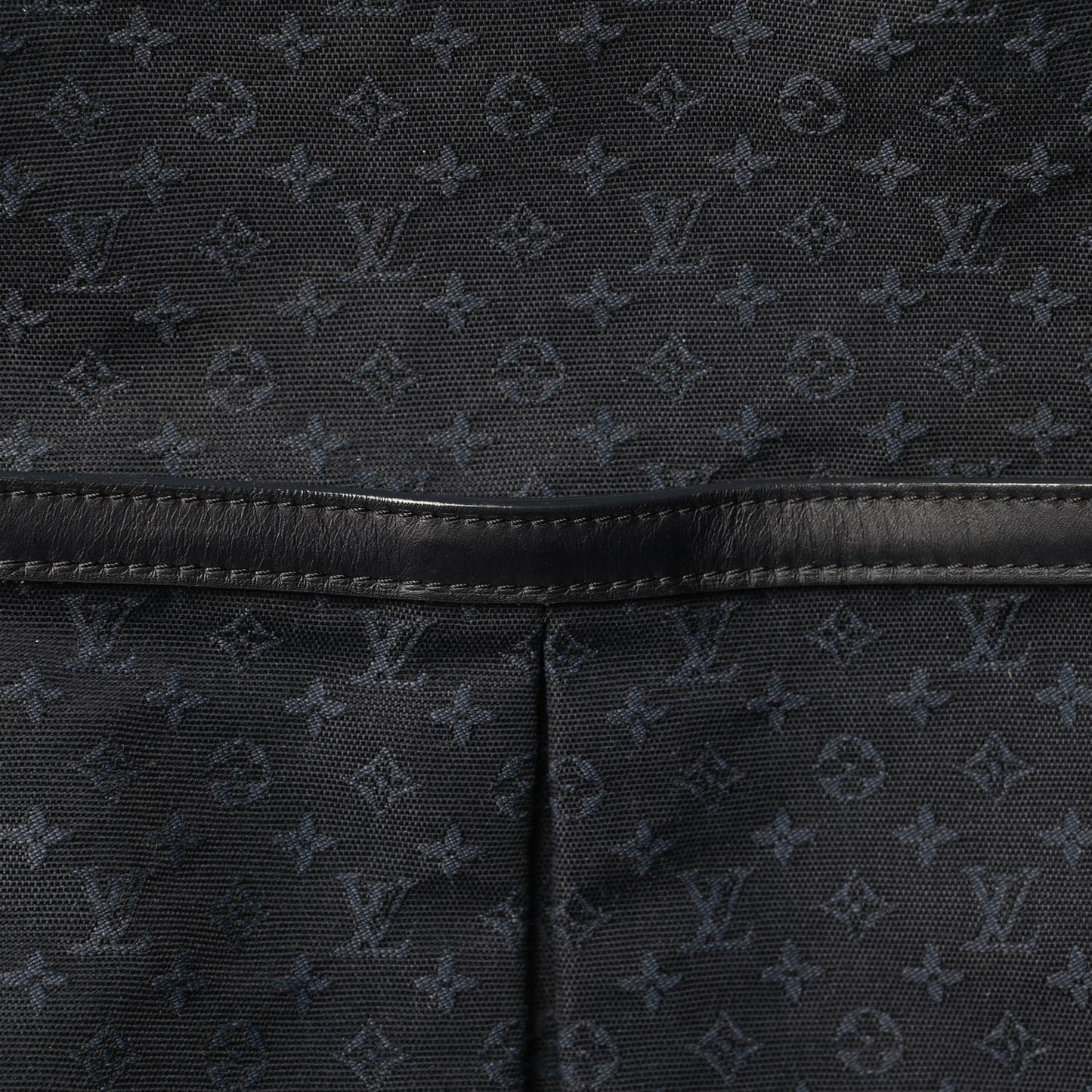 Mini Monogram Rolling Luggage Blue