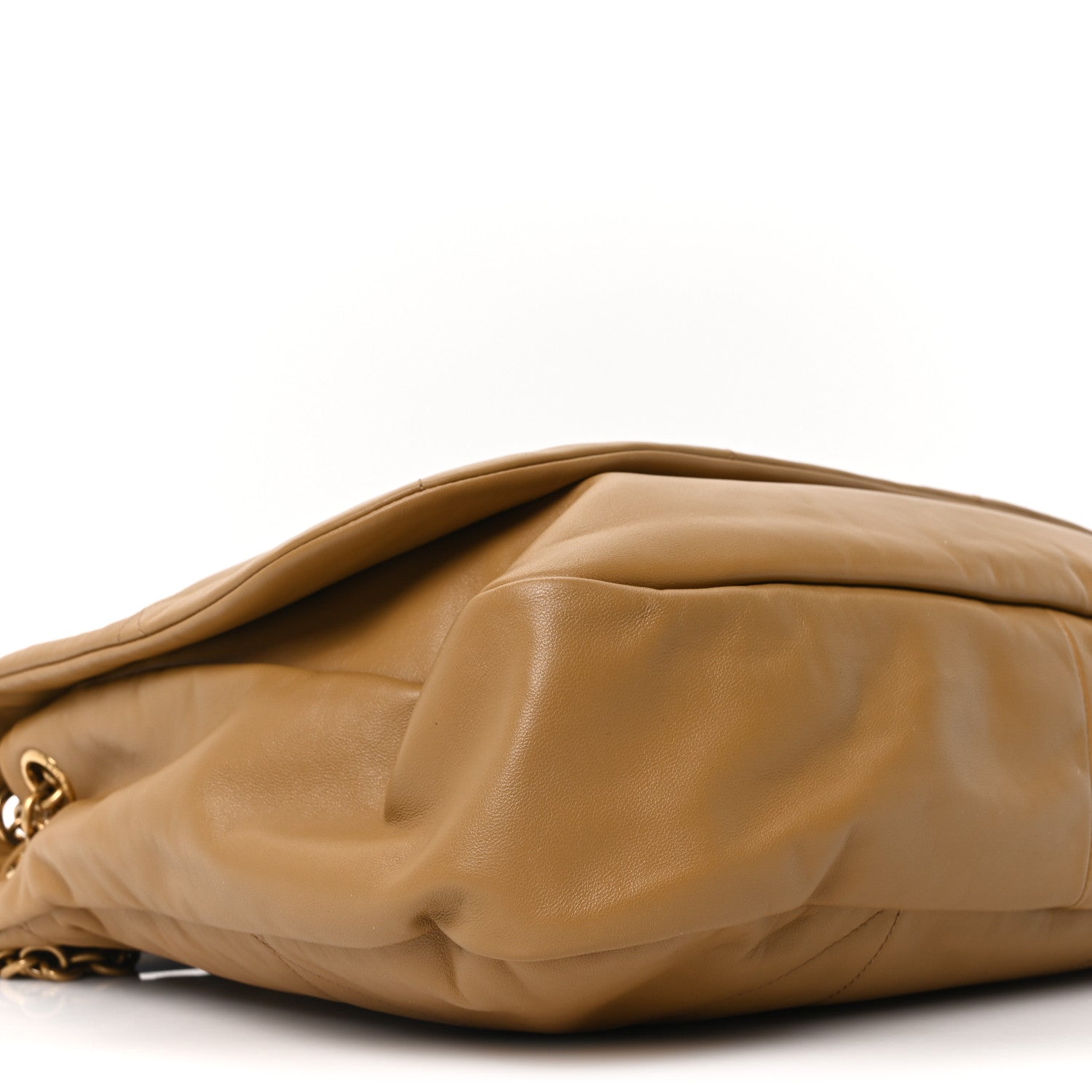 Saint Laurent Lambskin Matelasse Monogram Large Jamie 4.3 Tabac Brown 9 of 10