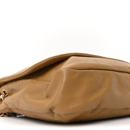 Saint Laurent Lambskin Matelasse Monogram Large Jamie 4.3 Tabac Brown 9 of 10