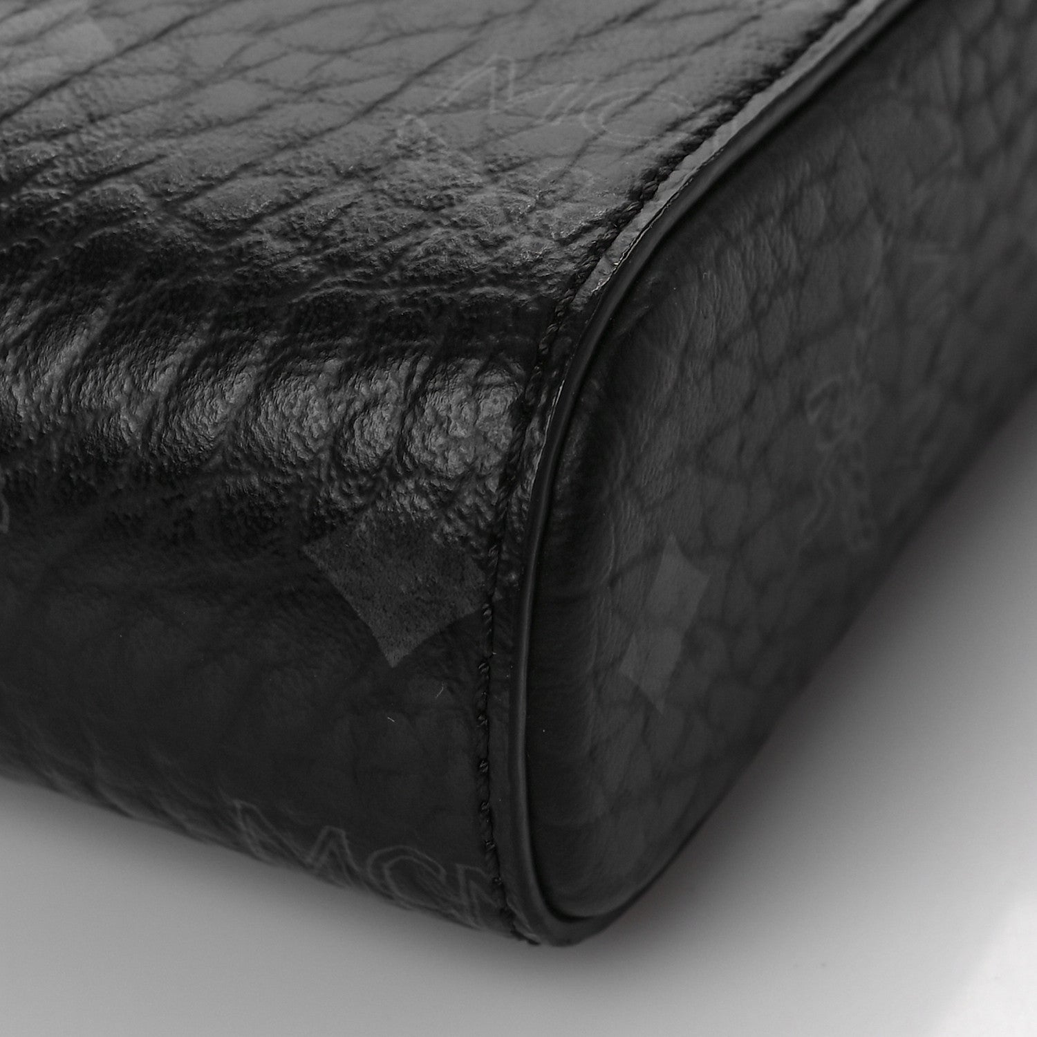 MCM Visetos Millie Wallet On Chain Black 8 of 9
