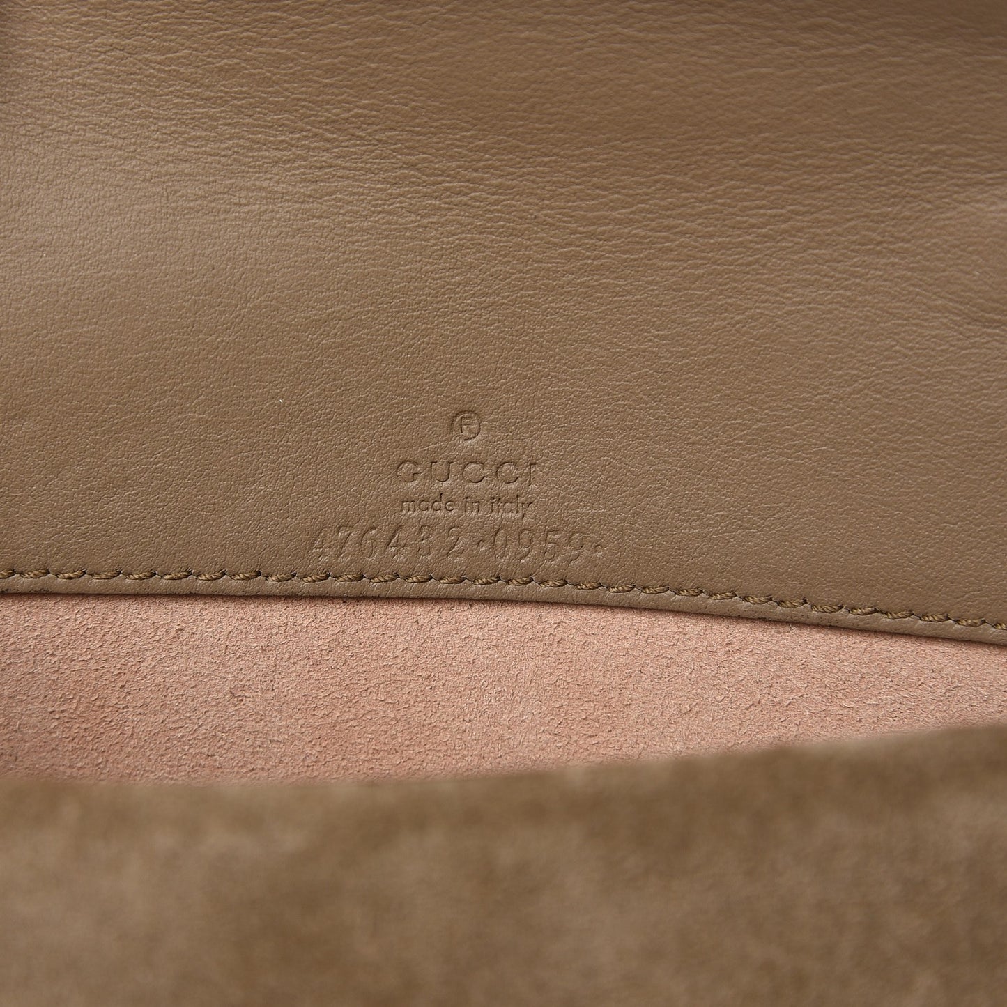 GG Supreme Monogram Super Mini Dionysus Shoulder Bag Taupe