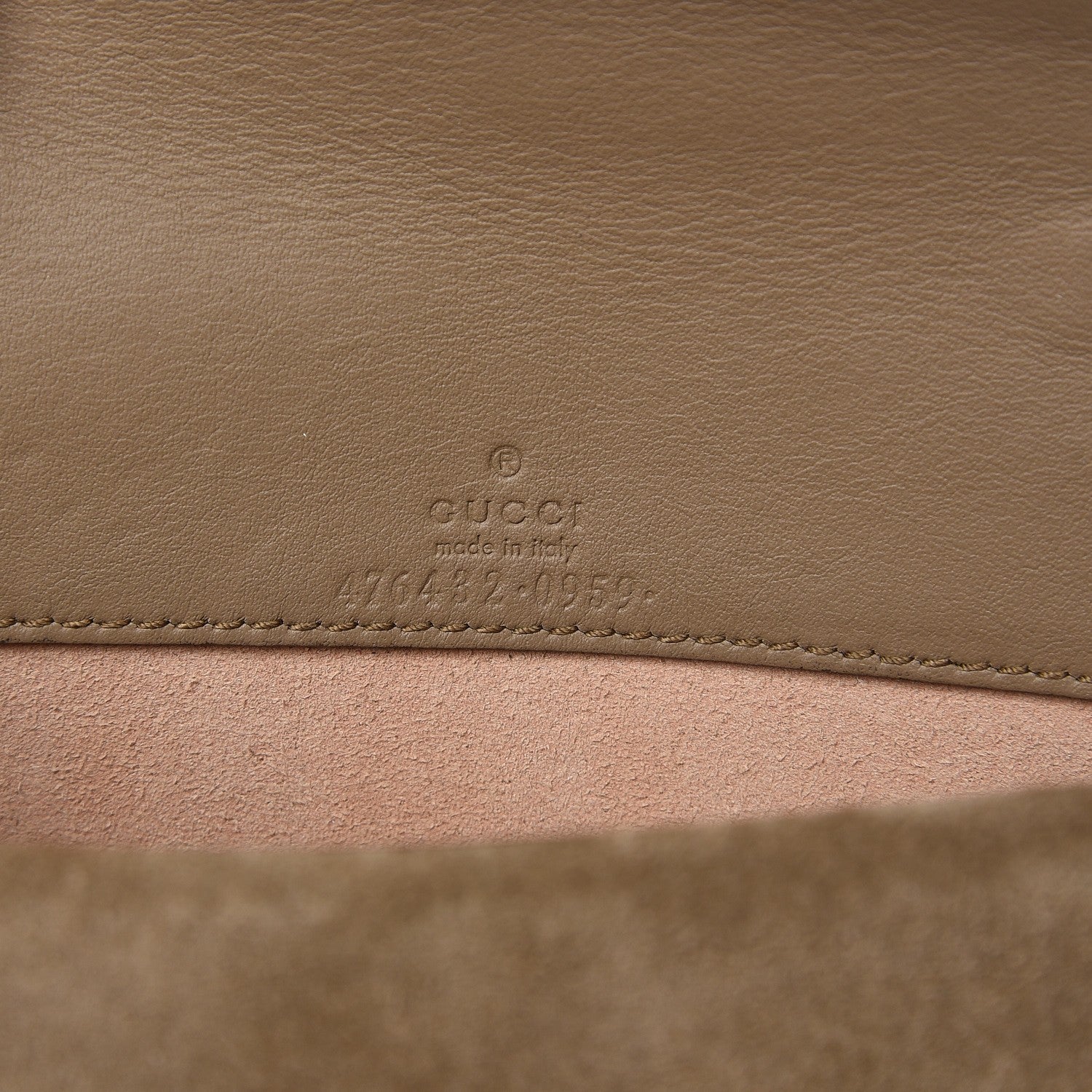 Gucci GG Supreme Monogram Super Mini Dionysus Shoulder Bag Taupe 5 of 7