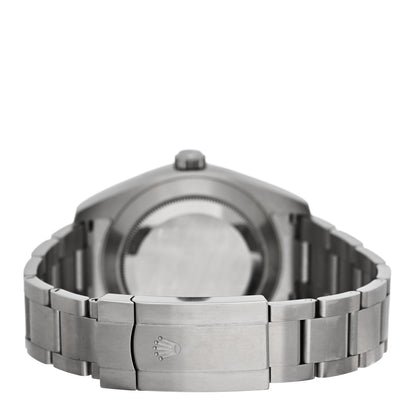 Rolex Stainless Steel 40mm Air-King Oyster Perpetual Watch Black 116900 3 of 4