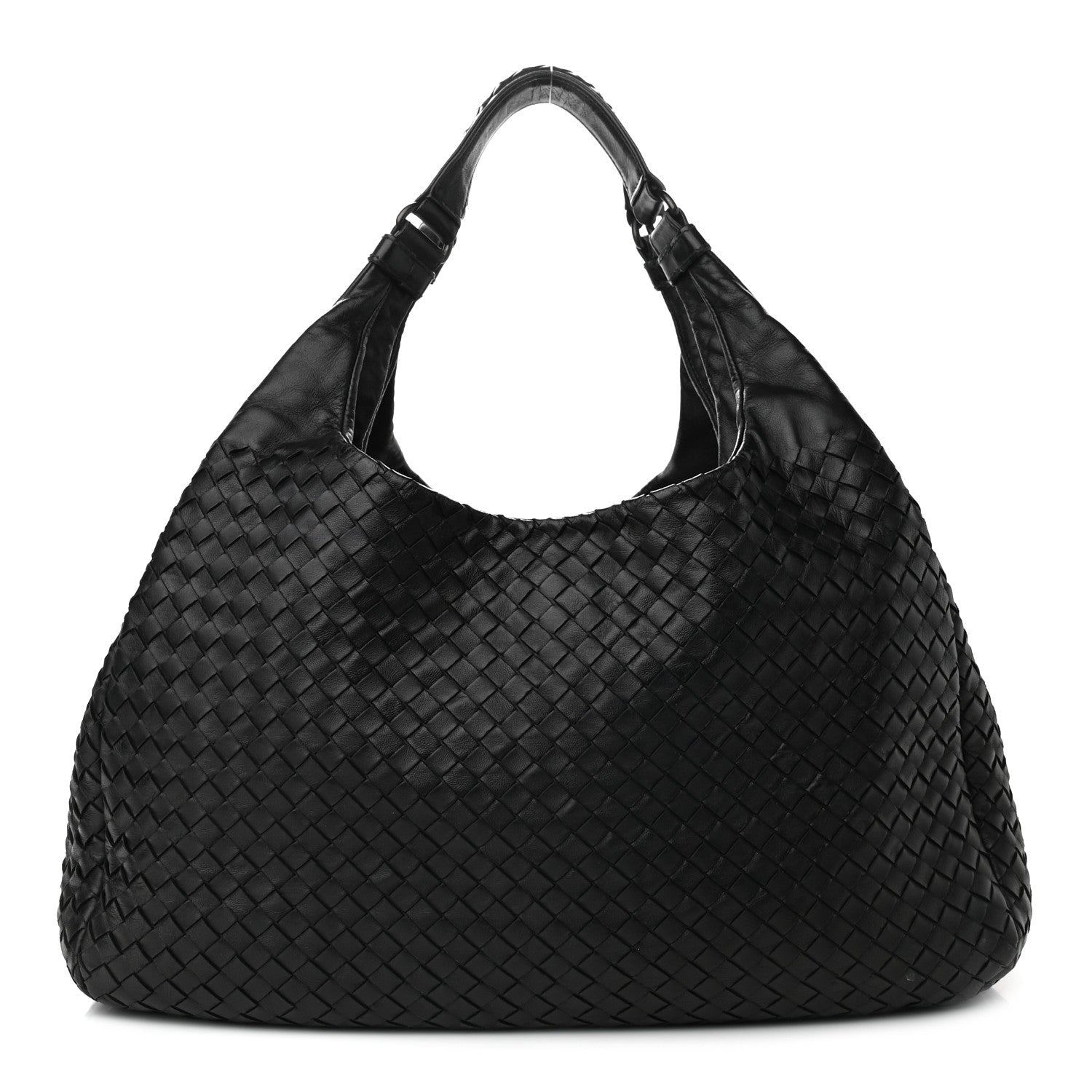 Bottega Veneta Nappa Intrecciato Large Campana Black 1 of 9