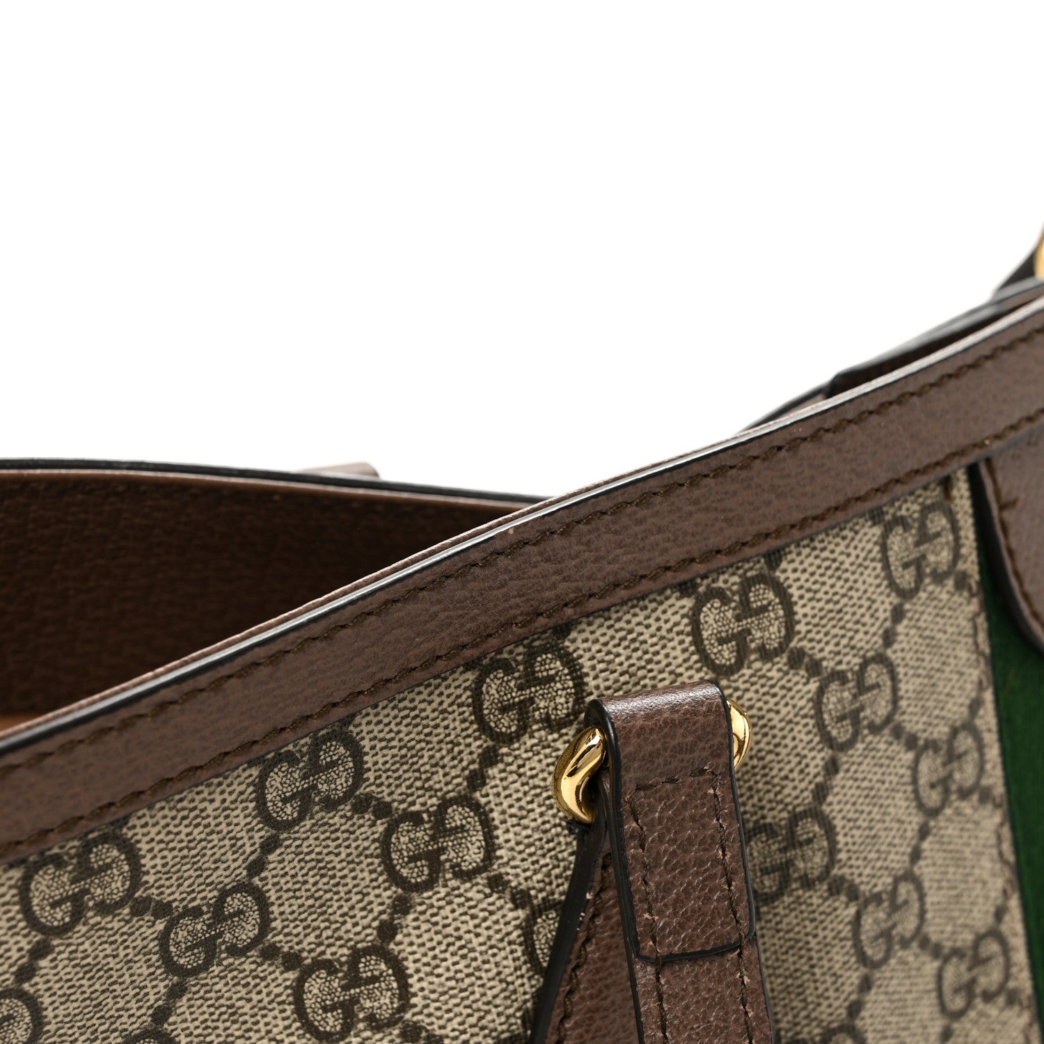 Gucci GG Supreme Monogram Medium Ophidia Shopping Tote Brown 11 of 11