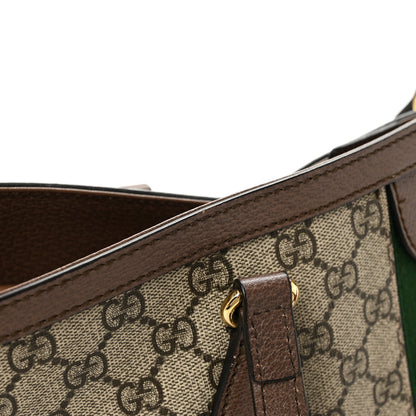 Gucci GG Supreme Monogram Medium Ophidia Shopping Tote Brown 11 of 11