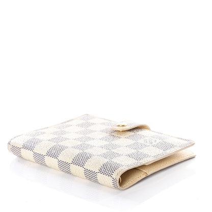Louis Vuitton Damier Azur Small Ring Agenda Cover 3 of 8