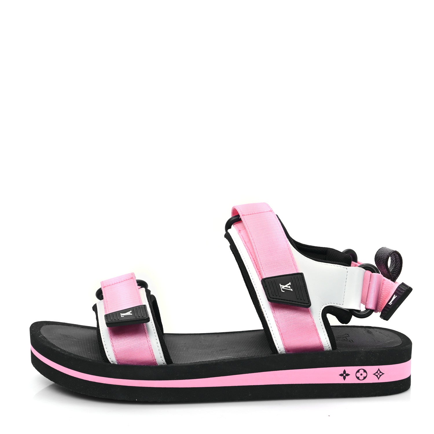 Louis Vuitton Monogram Flat Arcade Sandals 40 Pink 1 of 8