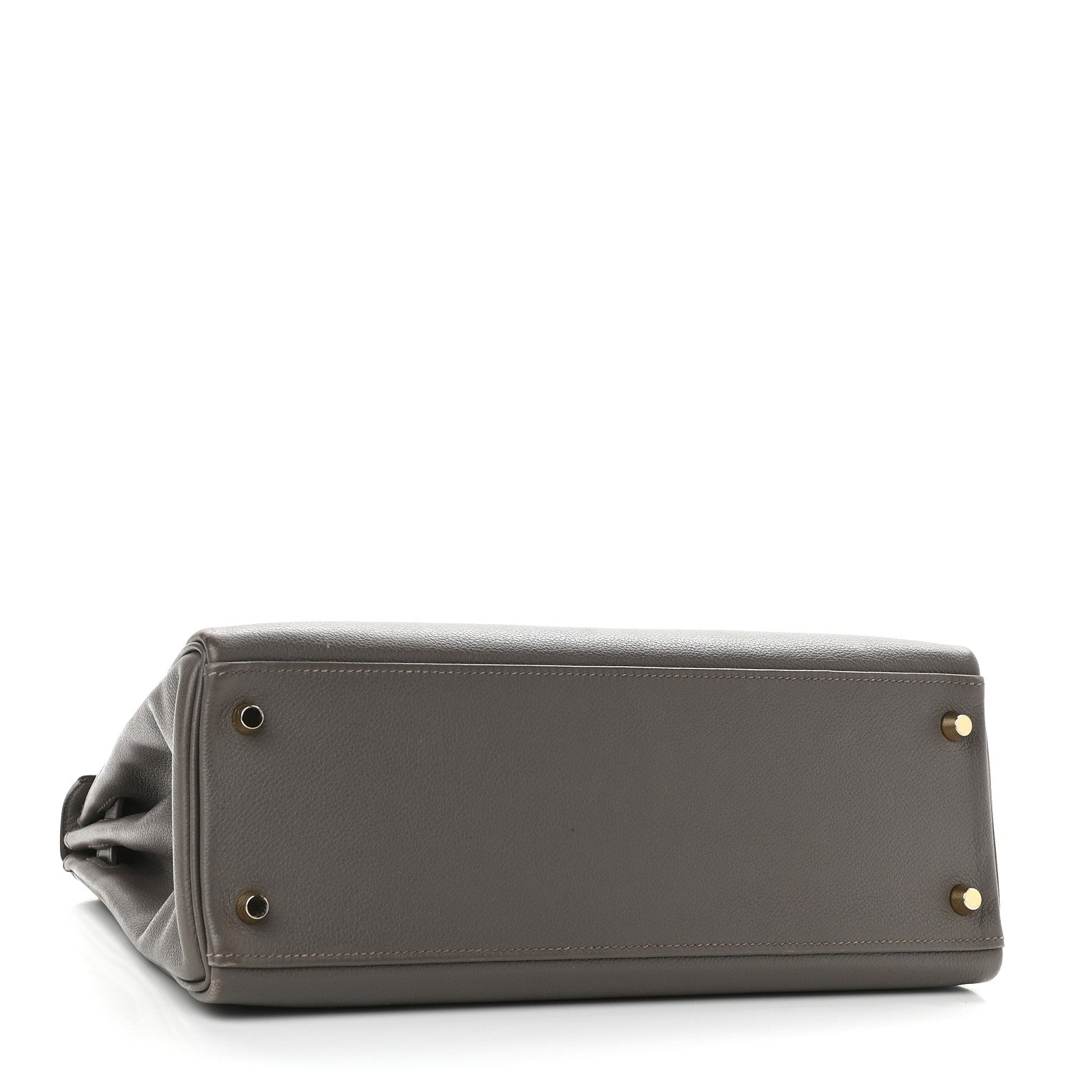 Hermes Evercolor Kelly Retourne 32 Etain 3 of 12