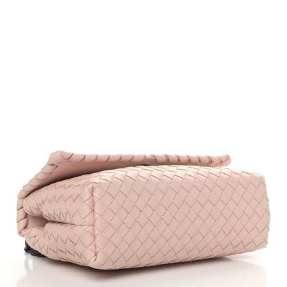 Bottega Veneta Nappa Intrecciato Baby Olimpia Shoulder Bag Petale 4 of 9