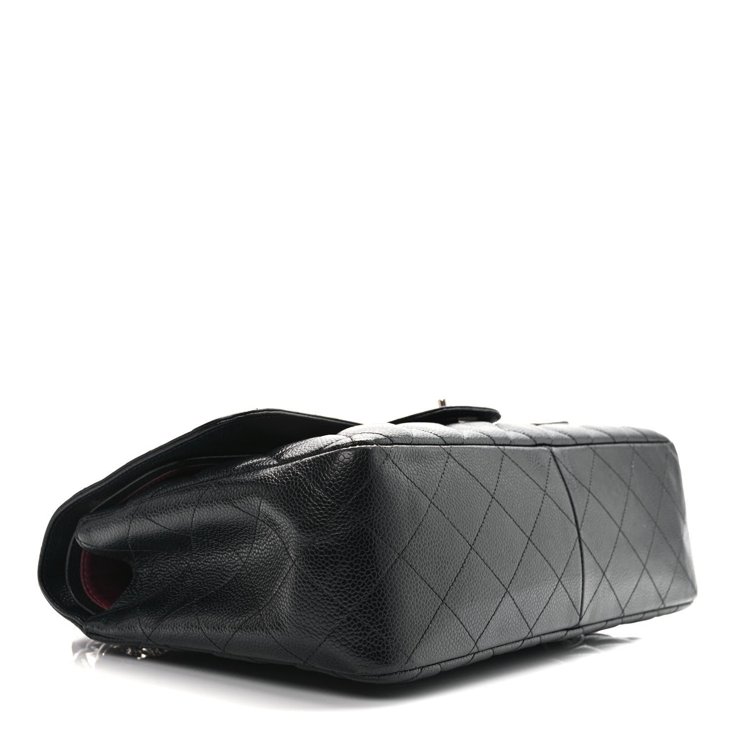 Chanel Caviar Quilted Jumbo Double Flap Black 4 of 15