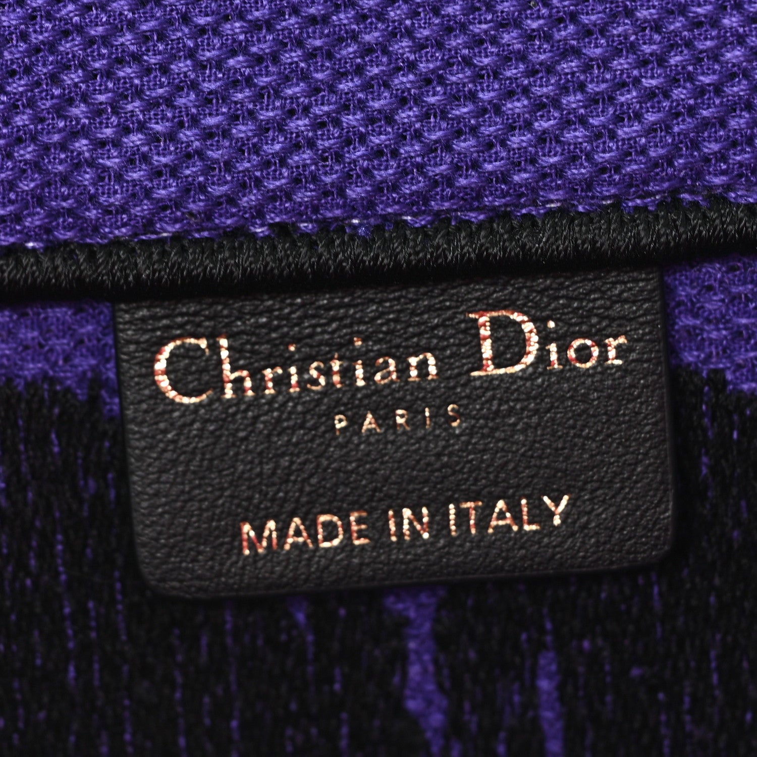 Christian Dior Canvas Embroidered Large Miss Dior Graffiti Book