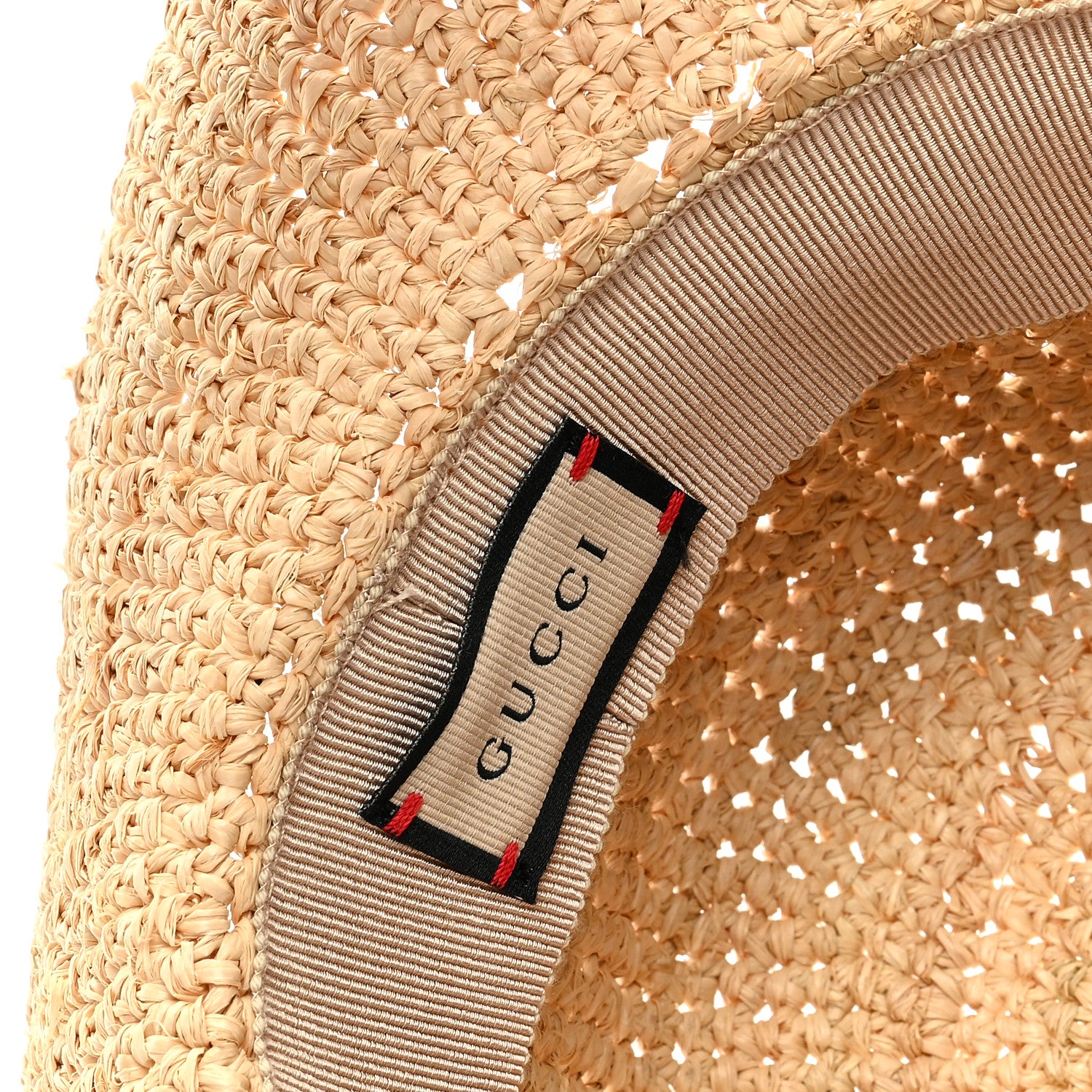 Gucci Straw Gucci Patch Hat XS 7 of 7