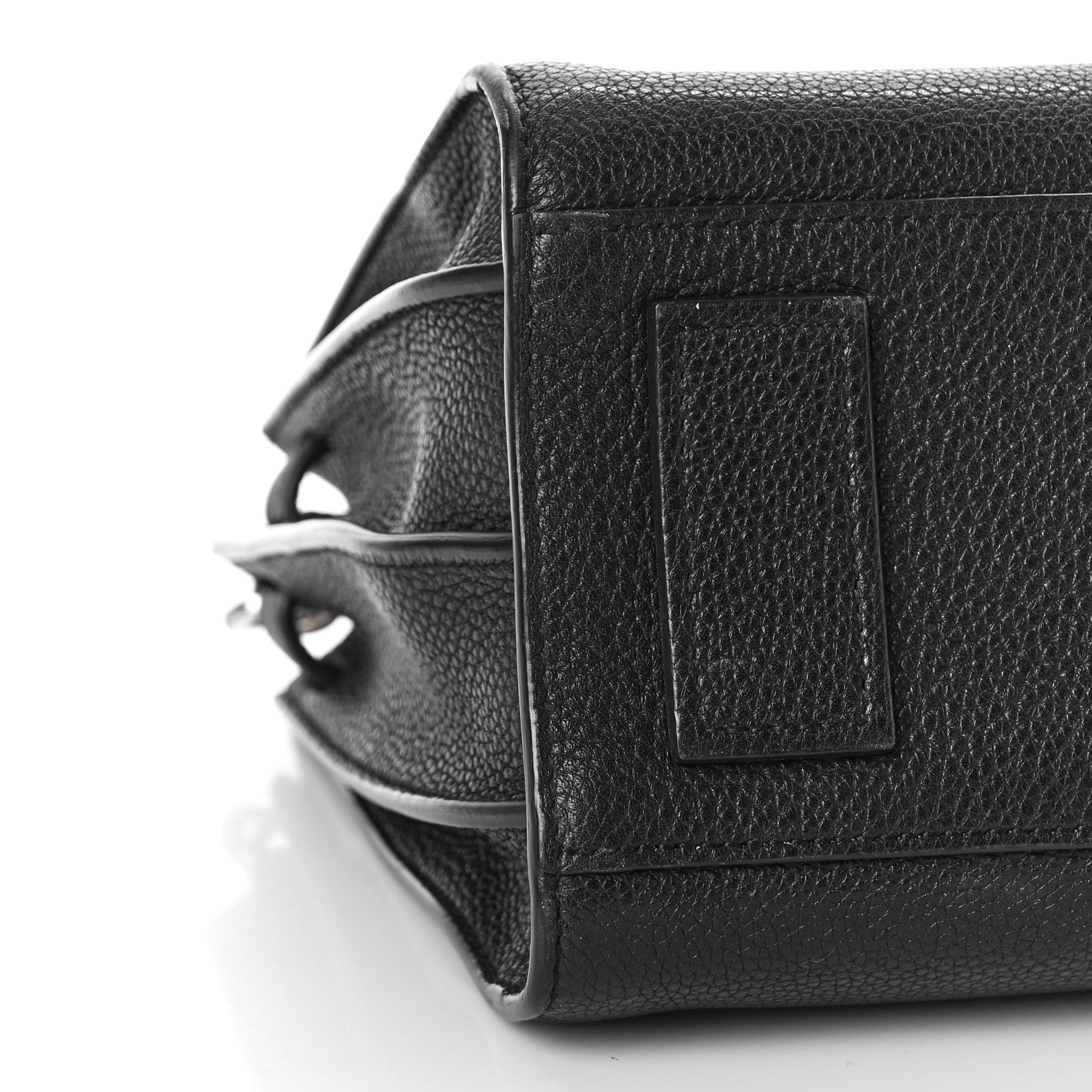 Saint Laurent Grained Calfskin Baby Sac De Jour Souple Black 9 of 10