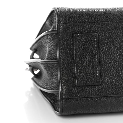 Saint Laurent Grained Calfskin Baby Sac De Jour Souple Black 9 of 10
