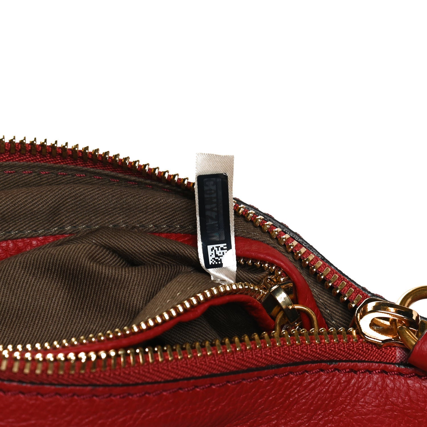 Chloe Calfskin Small Marcie Satchel Dahlia Red 8 of 12