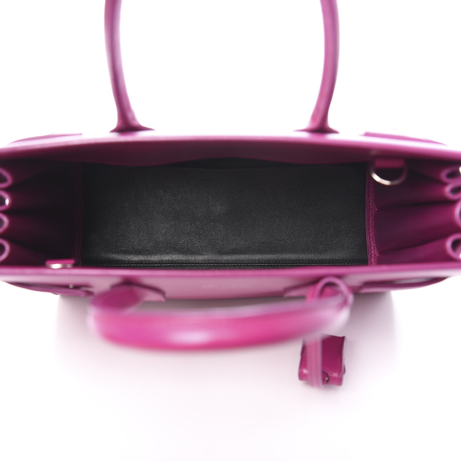 Saint Laurent Calfskin Baby Sac De Jour Fuchsia 4 of 8