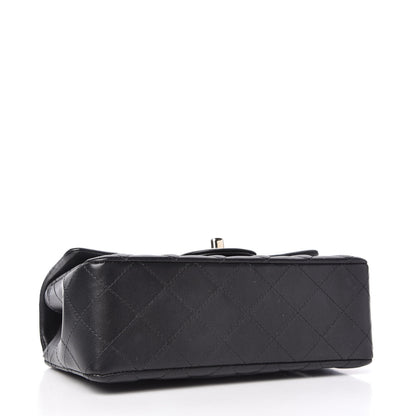 Chanel Lambskin Quilted Mini Coco Charms Rectangular Flap Black 4 of 10