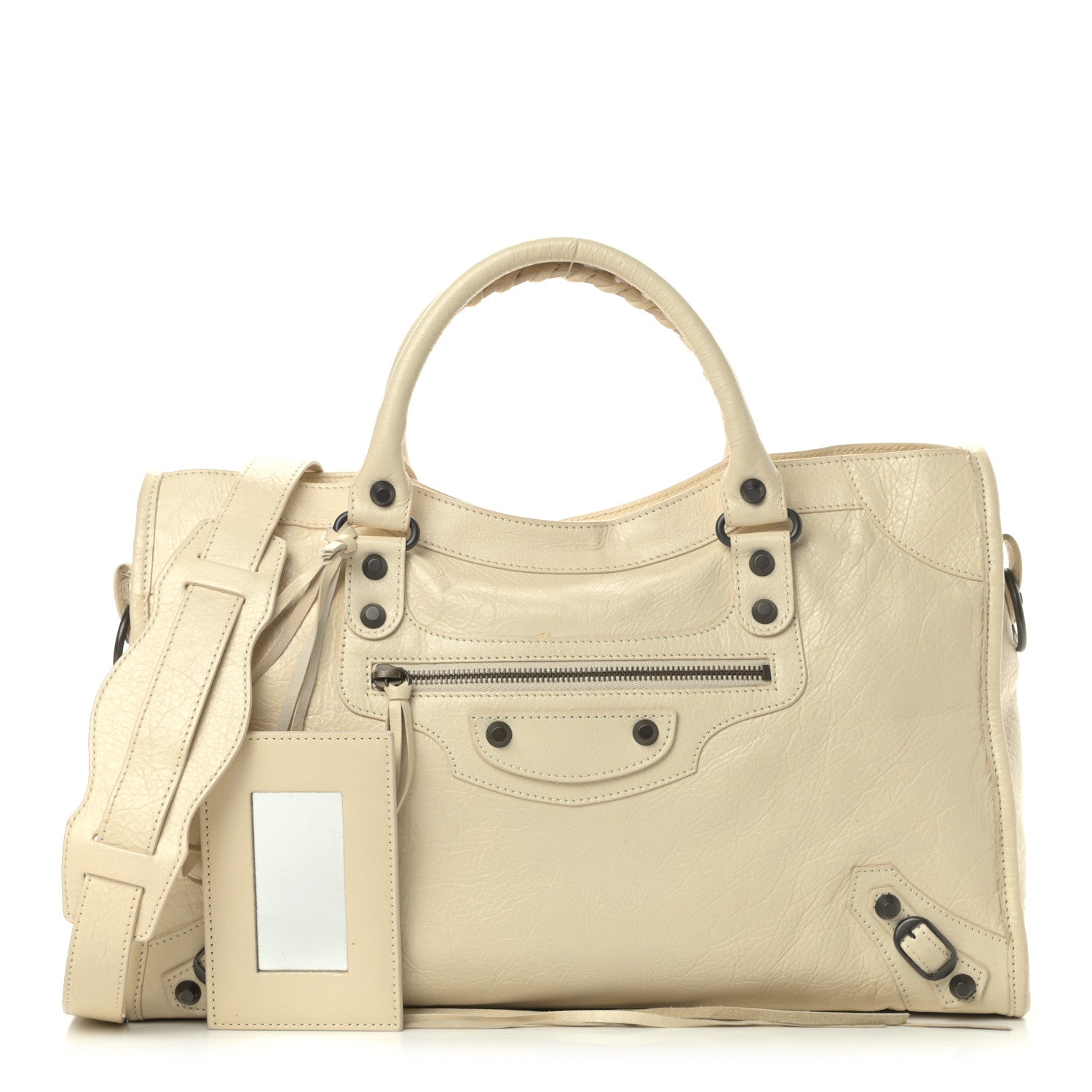 Balenciaga Agneau Classic Hardware City Blanc Creme Light Craie 1 of 12