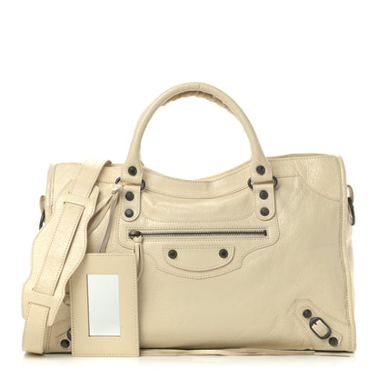 Balenciaga Agneau Classic Hardware City Blanc Creme Light Craie 1 of 12